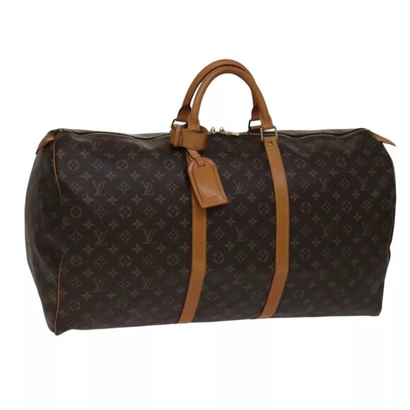 LOUIS VUITTON Monogram Keepall 60 Boston Bag - Picture 1 of 14